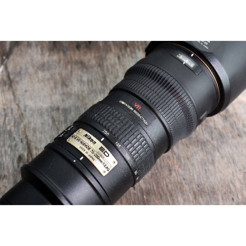 LENSA TELE NIKON AFS 70-200 F2.8 VR MULUS