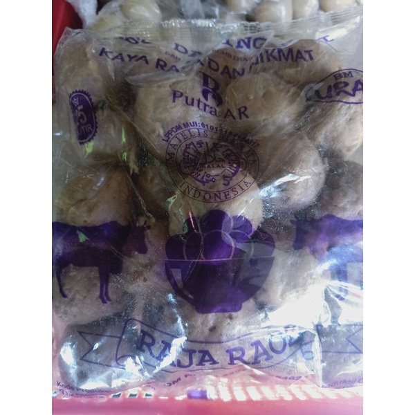 

Bakso raja raoz sedang isi 25pcs