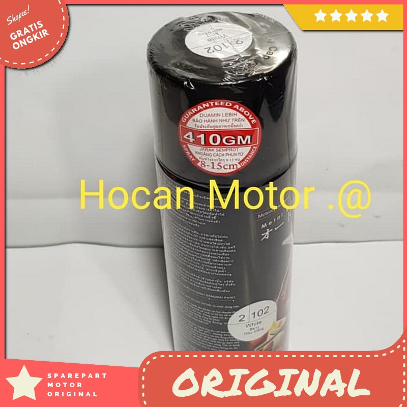 Filok Pilok Samurai White Kode 2|102 400Ml Warna Putih Original