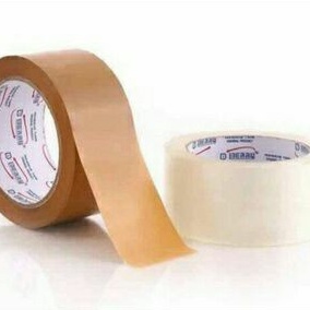 

LAKBAN/ISOLASI 2" 90 YARD 48 MM BENING/COKLAT