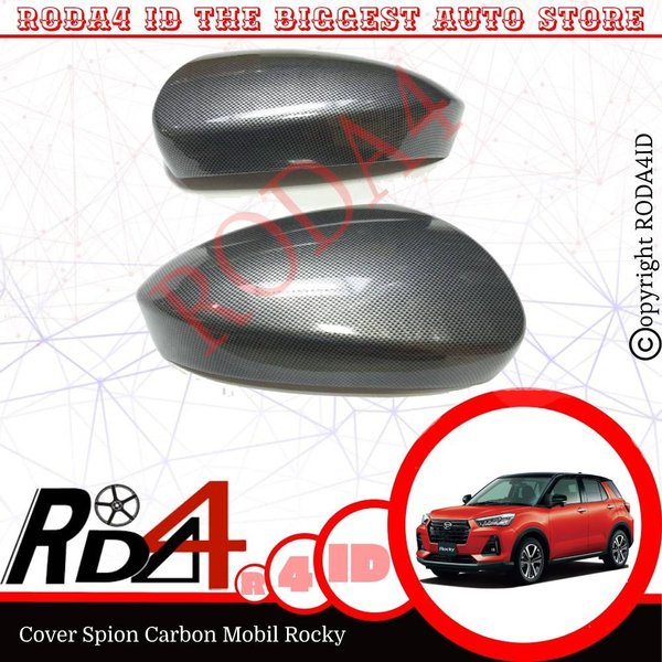 Cover Spion Mobil Raize Rocky 2021 Mirror Cover Carbon