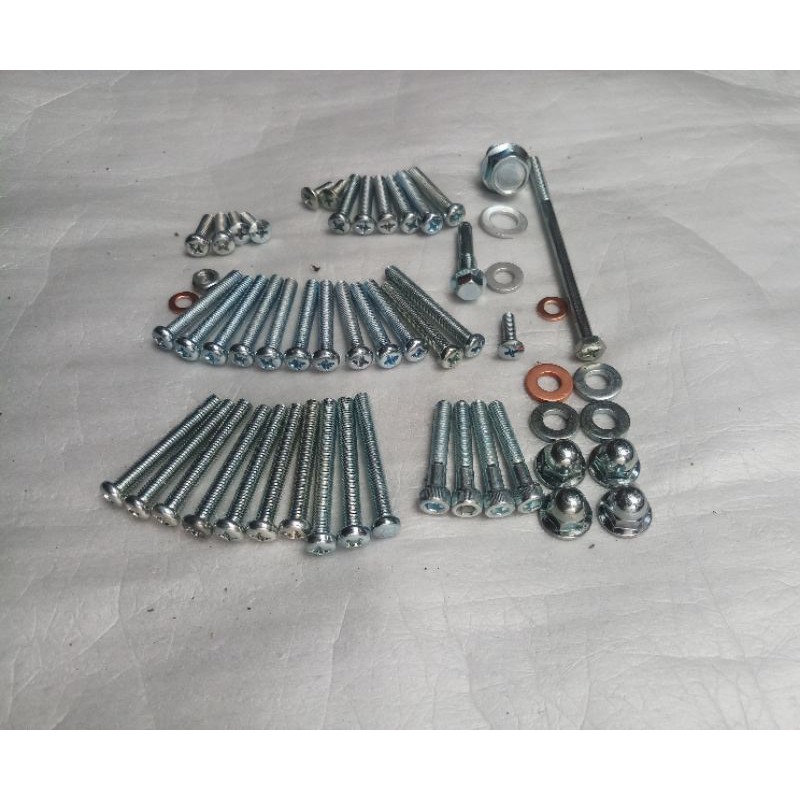 Baut Mesin Set CB 125 K3 Tahun 76-80 GL100 GL125