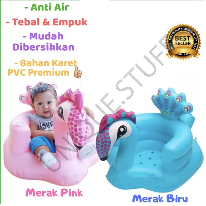 Sofa Angin Anak untuk Bayi Belajar Duduk Kursi Makan Mandi Bayi