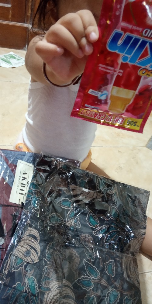 Kemeja Batik Pria Lengan Panjang Reguler Fit Tanpa Furing Print Pekalongan Motif Terbaru