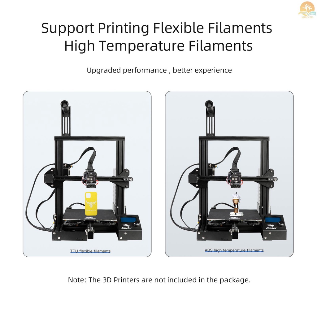 Kit Extruder Sprite Pro Kit Gear Rasio 3.5: 1 Direct Drive Extruder Bahan Metal 300 Untuk Printer 3D℃ Temperatur Tinggi Untuk TPU / PLA / ABS / PETG Su