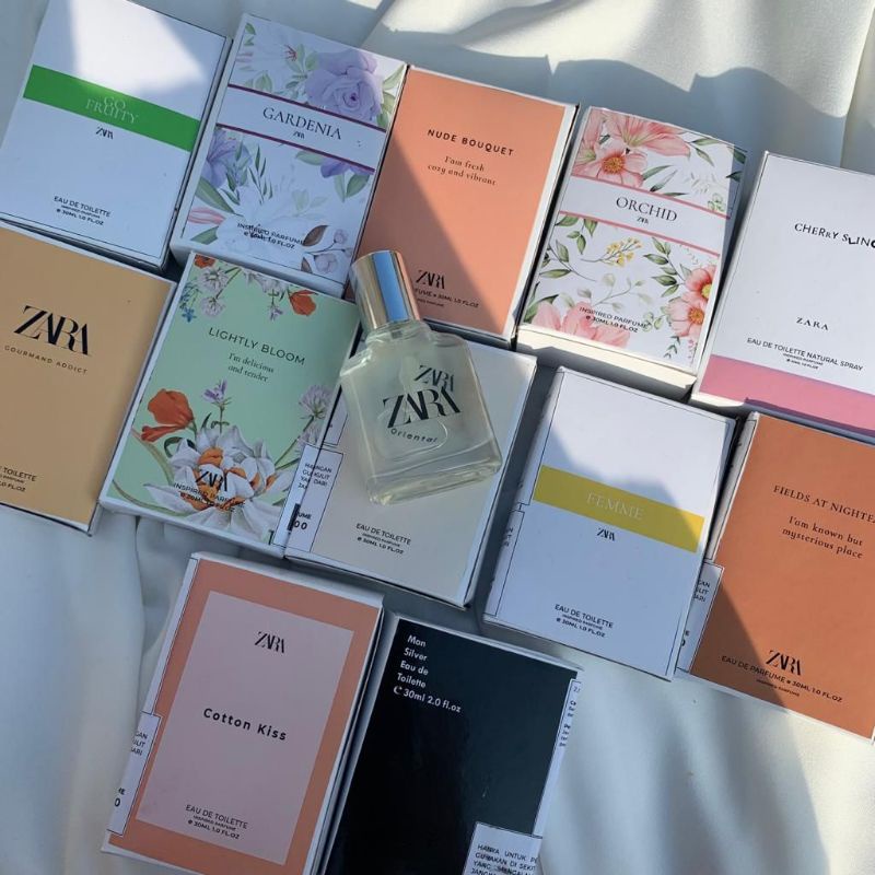 ZARA PARFUME IMPORT BOX SINGAPORE  35ML (FREE PAPERBAG)