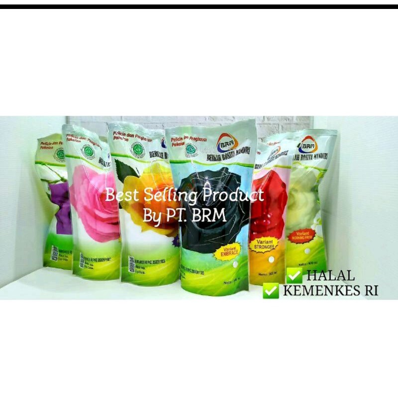 Distributor Grosir Mawar Super Laundry /BRM Refill 900 ml