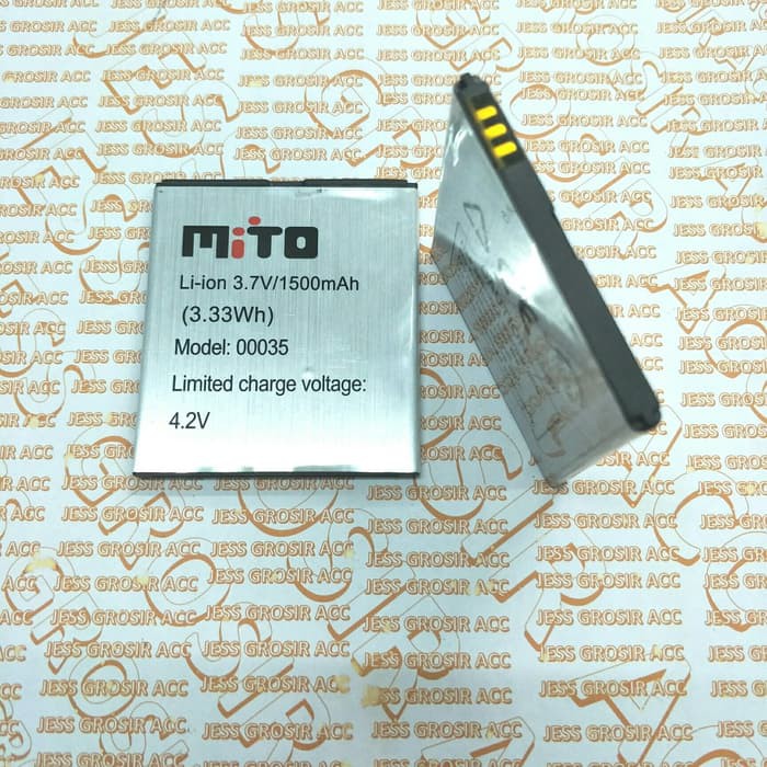 Baterai Battery Original MITO BA-00035 , BA00035 , A800 DUAL CORE