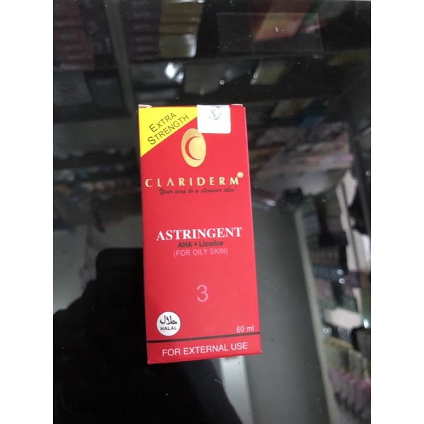 Toner Claridem Astringent & RDL Origianal 100%