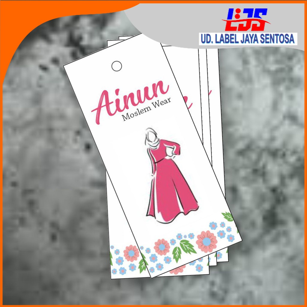 

SALE (MIN 100) Hangtag Label Baju Celana Hijab LABEL JAYA
