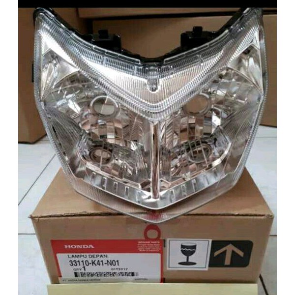 headlamp reflektor lampu depan supra x 125 fI - Kanjeng Raden Variasi