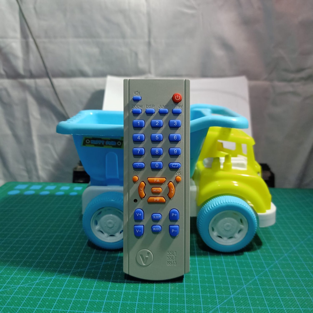 REMOT REMOTE TV TABUNG CINA (TV TABUNG RAKITAN/GANTI MESIN