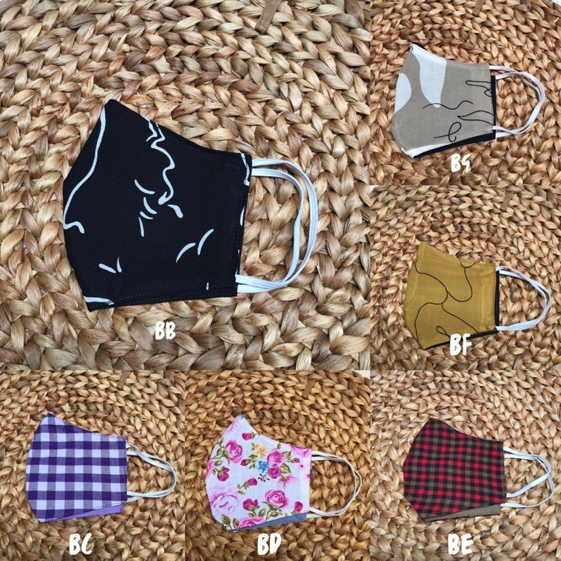 MSKR REUSABLE/masker kain/masker bolak balik PART 3