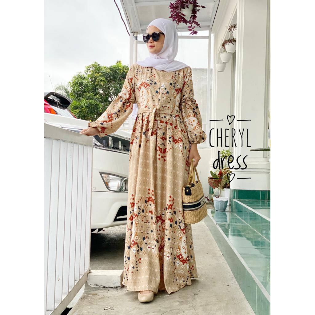 baju dress / baju muslim kekinian  /baju dress kondngan