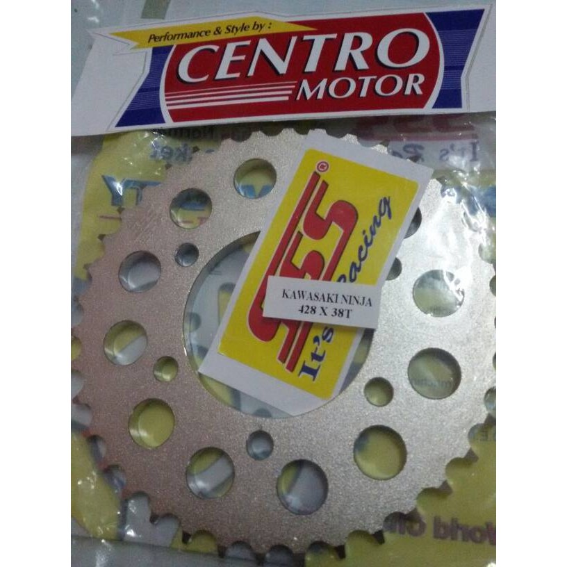 Gear Belakang SSS NINJA 150 ukuran 428-38T
