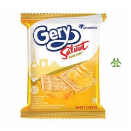 

Gery Saluut Malkist Sweet Cheese Keju Salut Renceng 10pcs