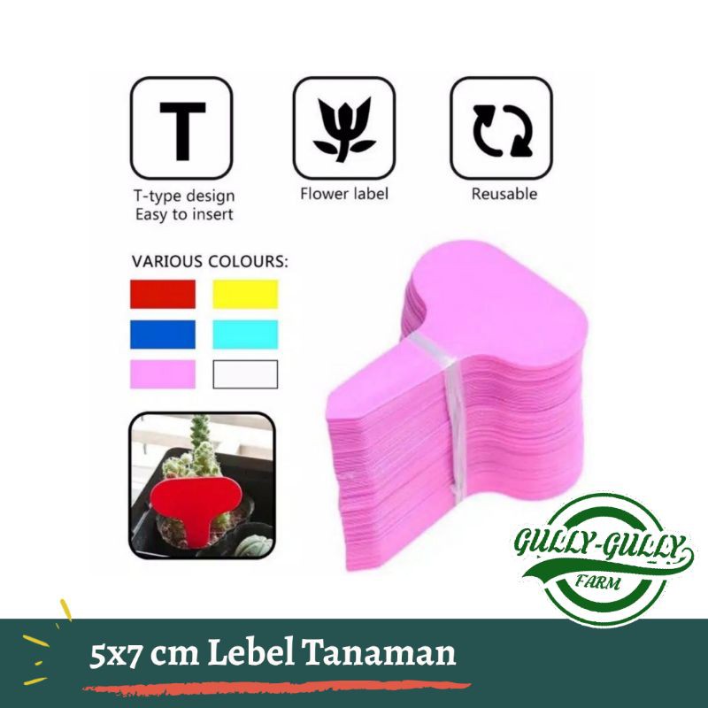 Plant Tag / Lebel Tanaman Penanda Bibit Benih Tanaman Hidroponik