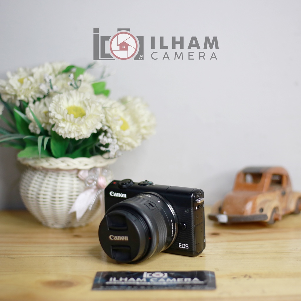 TERMURAH CANON M100 + KIT KAMERA VLOG PEMULA