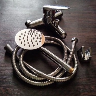 KERAN BATHTUB + SHOWER PANAS DINGIN. KRAN MIXER SET SHOWER HOT N COLD. KERAN PANAS DINGIN