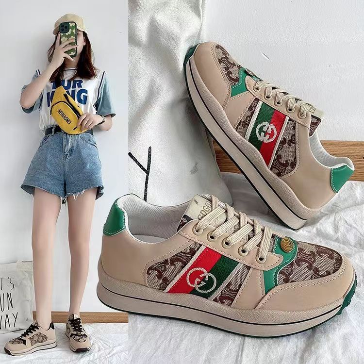 Free BOX Sepatu Wanita Sneakers Wanita Model Korea Import Premium Quality NS825