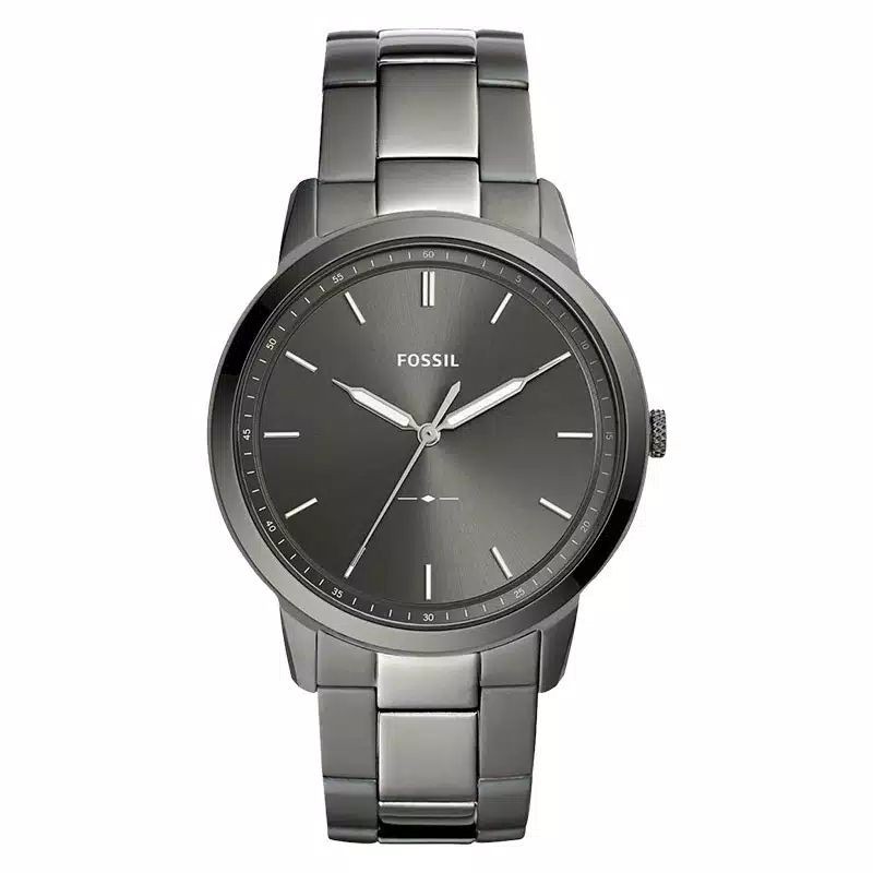 Fossil FS 5459 FS5459 THE MINIMALIST BLACK DIAL BLACK STAINLESS STEEL ORIGINAL