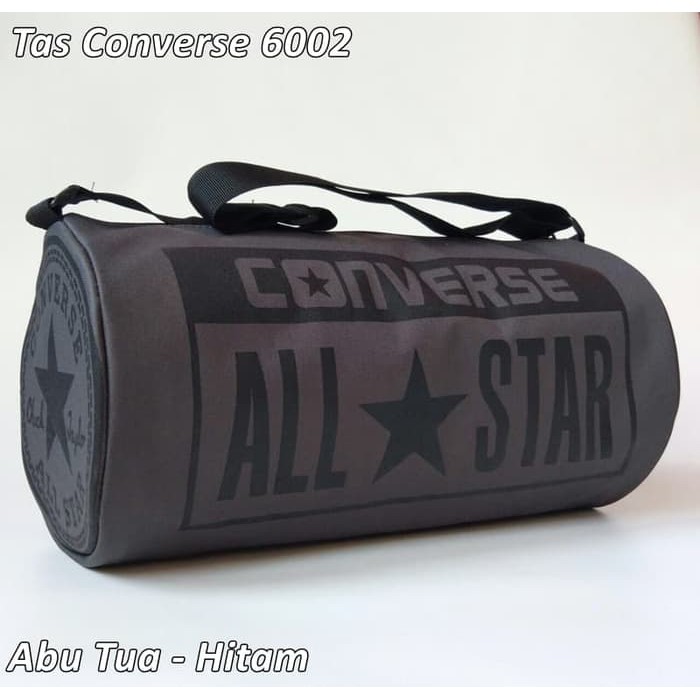 Tas Duffle Bag Converse Abu Tua - Hitam