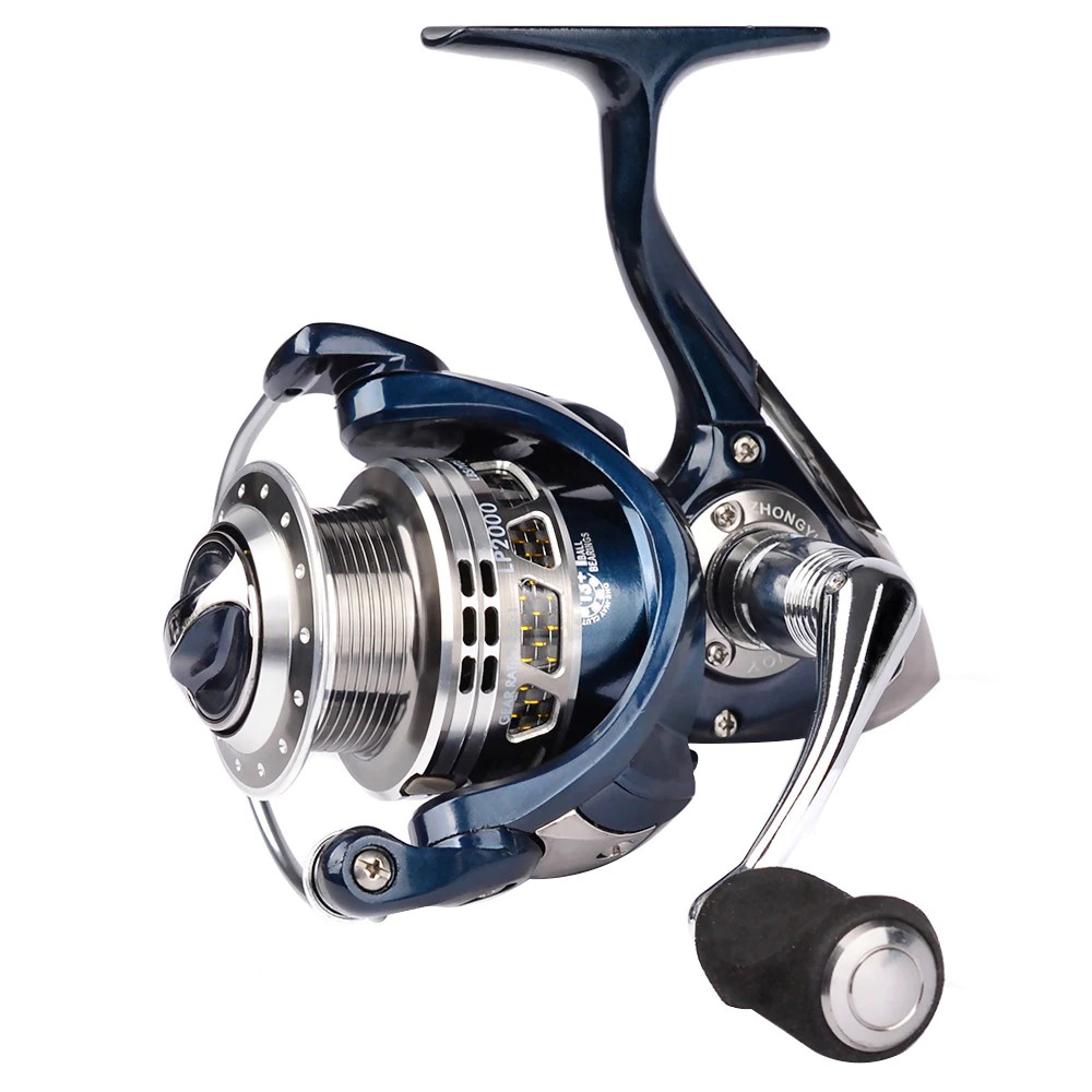 INDORETAIL | Super Lengkap Logam Kepala 13 + 1BB Ultra Halus Ringan Aluminium Memancing Berputar