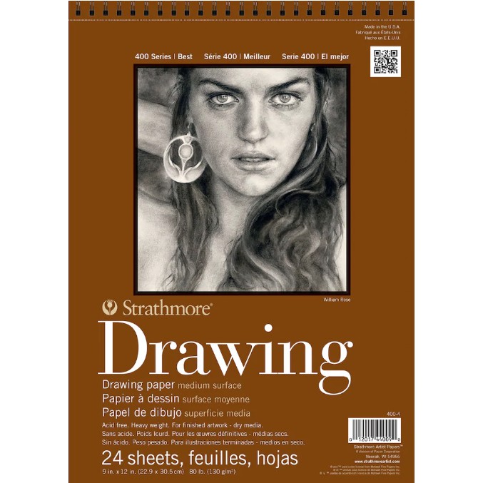 Strathmore - Drawing Wirebound Paper Pad 400 series