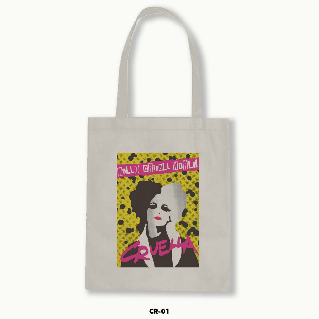 TOTE BAG BLACU - CRUELLA