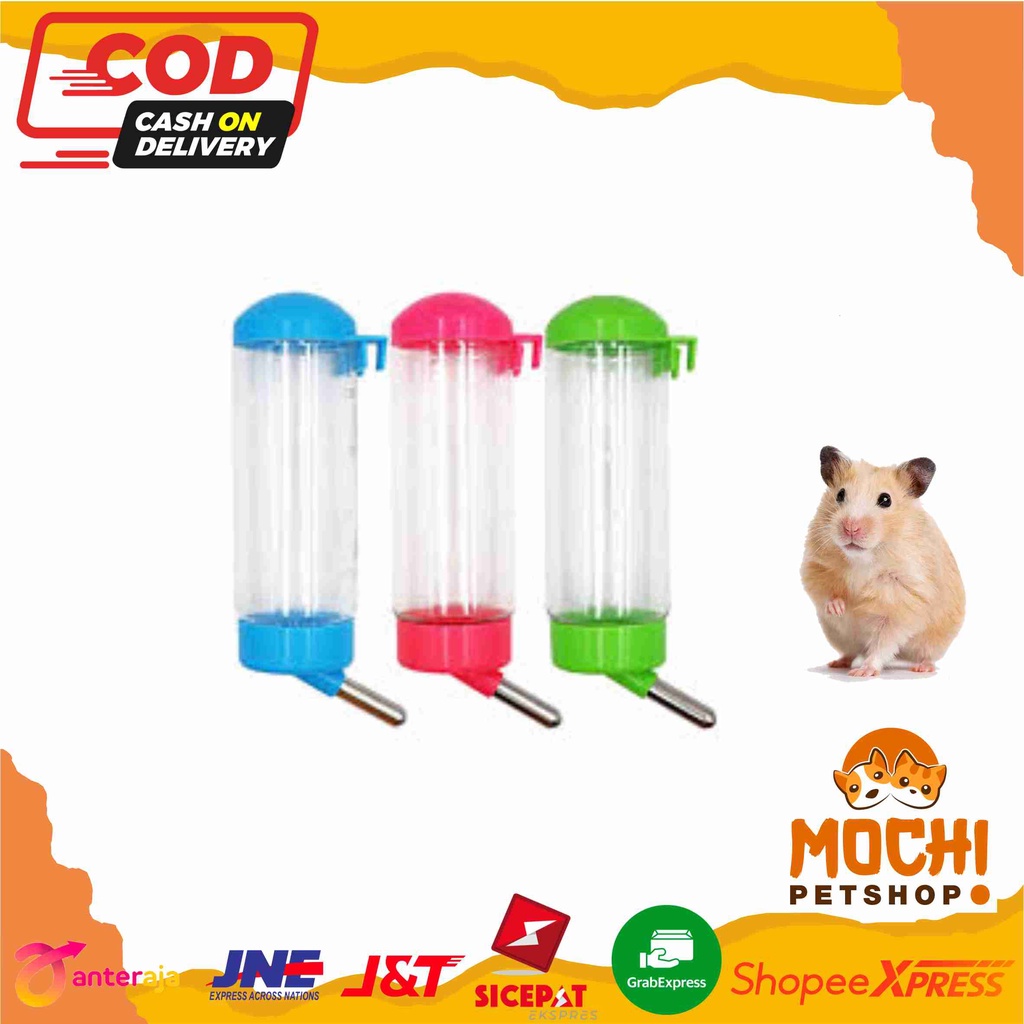 BOTOL MINUM GANTUNG 500ml Tempat Botol Minum Hamster Kelinci Tempat Minum Kucing