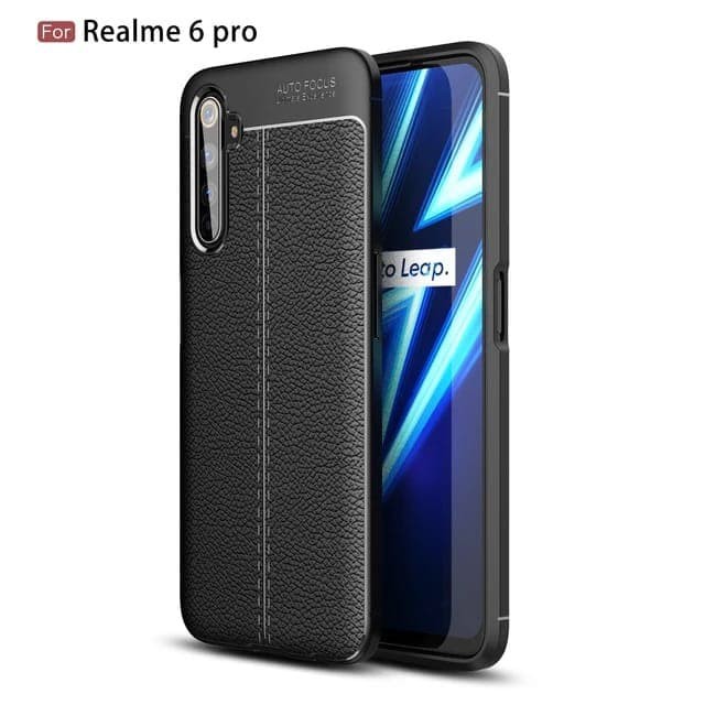 REALME 6 / REALME 6 PRO SOFT CASE AUTOFOCUS LEATHER - REALME 6