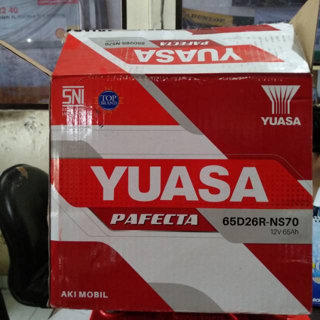 ACCU MOBIL YUASA BASAH  NS70 PASTI JAYA BAN