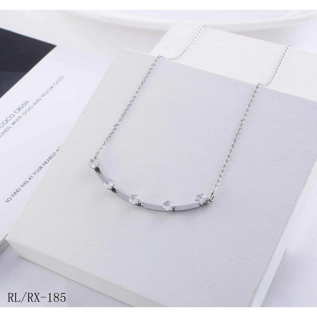 Kalung Titanium Permata Perhiasan Fashion 185