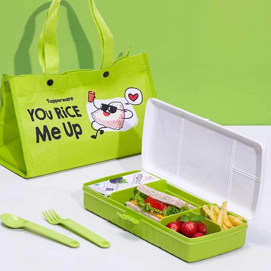 Promo Merakyat Tupperware Lunch Keeper Rectangular Kotak Makan