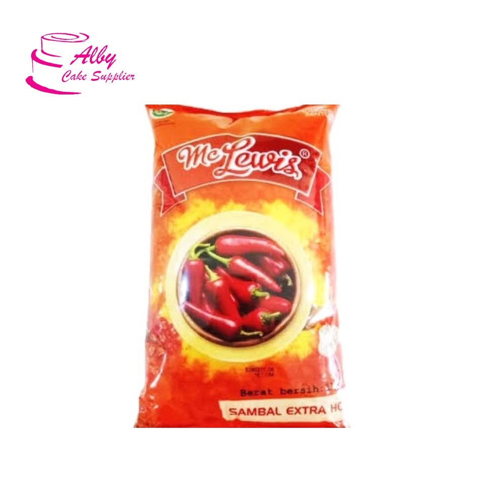 

Mc Lewis Sambal Cabai Extra Hot 1kg