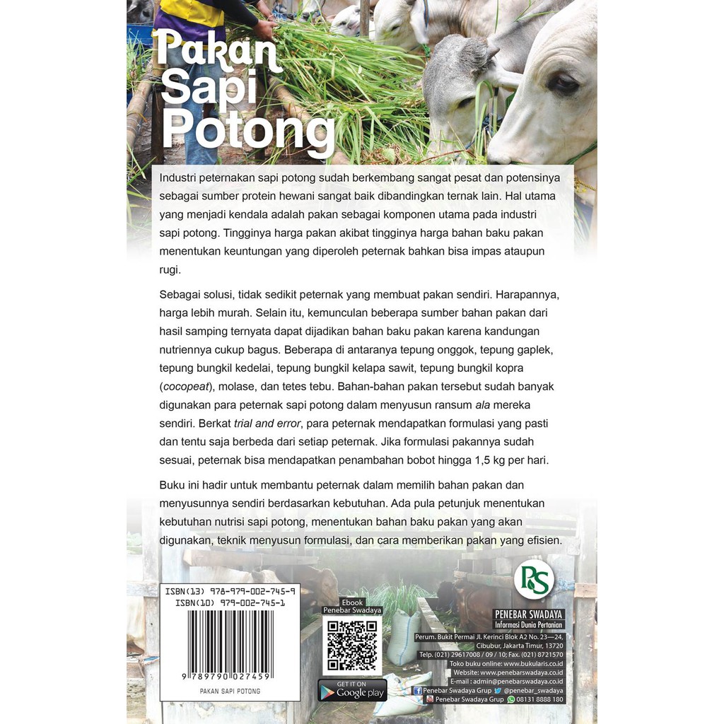 Harga Pakan Ternak Sapi Potong