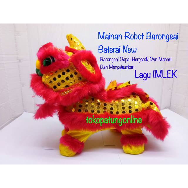 Barongsai Robot Imlek Bergerak