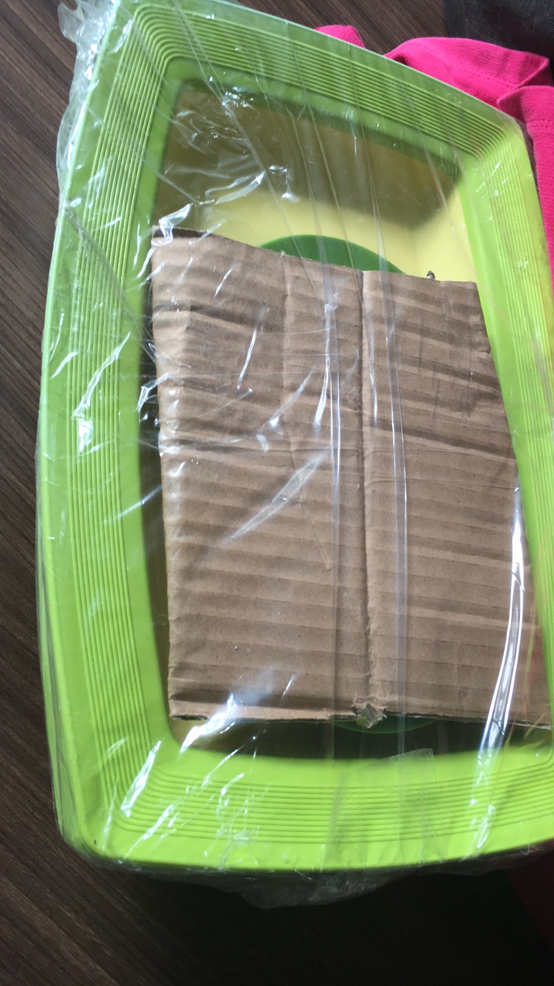 Piring Saji Plastik Segi Great Cantik- S,m,l / Hrg Per-uk