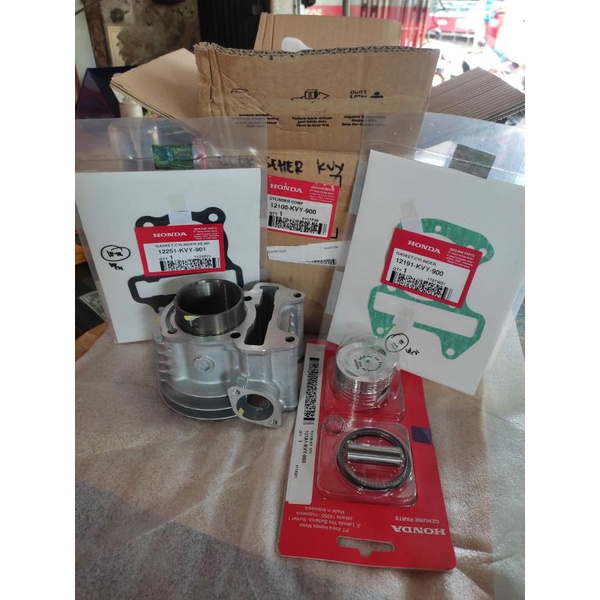 paket original asli blok seher piston paking beat karbu scoopy karbu spacy karbu