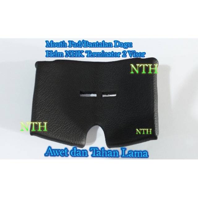 Mouth Pad Bantalan dagu helm NHK Terminator 2 visor Berkualitas dan awet