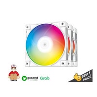 DEEPCOOL FC120 White (3 x A-RGB Fan) / Fan Casing 12cm 3 in 1