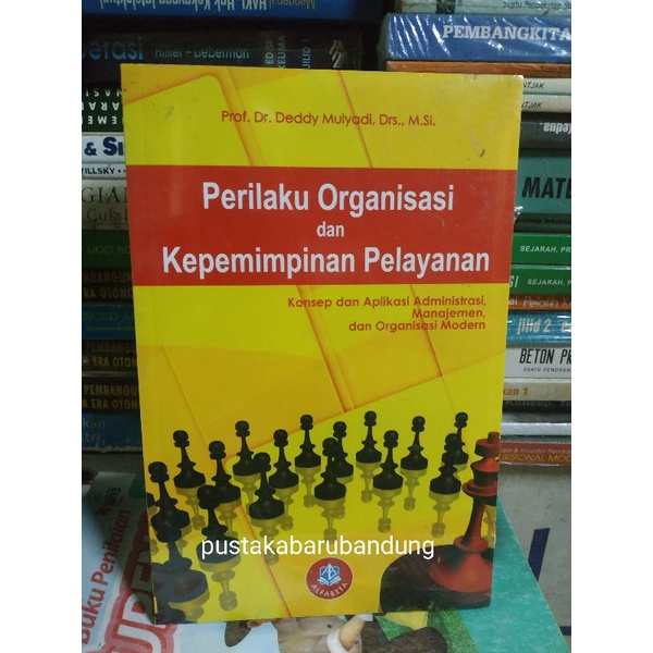 Jual [original] Buku Perilaku Organisasi Dan Kepemimpinan Pelayanan