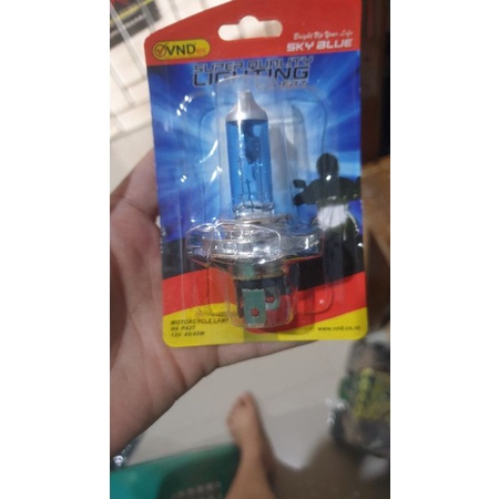 halogen bulb H4 40w 45w lampu biru mobil agya brio kijang yaris ayla ertiga kia honda toyota
