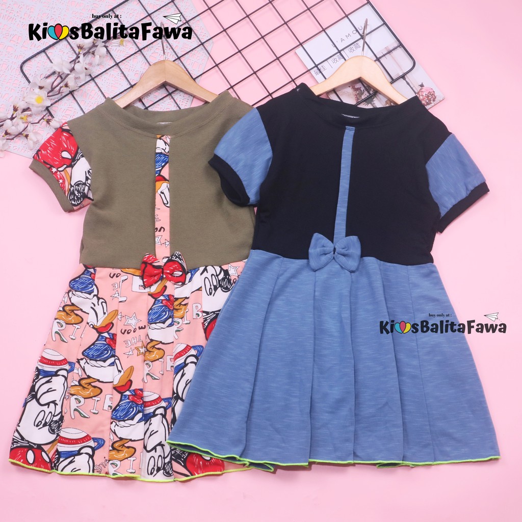 Dress Pita uk 4-5 Tahun / Dress Balita Dress Anak Cewek Dress Import Dress Lengan Dress Murah Anak~~