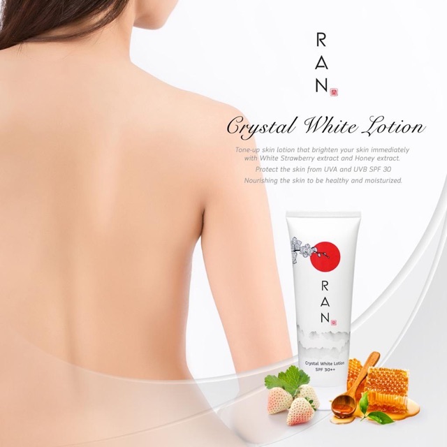 RAN Crystal White Lotion Spf 30