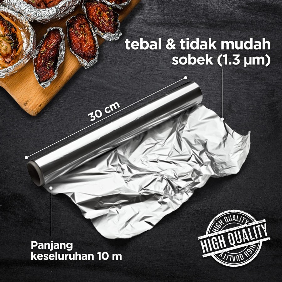 Bagus Aluminium Foil Box - 30 cm x 10 m W-21422