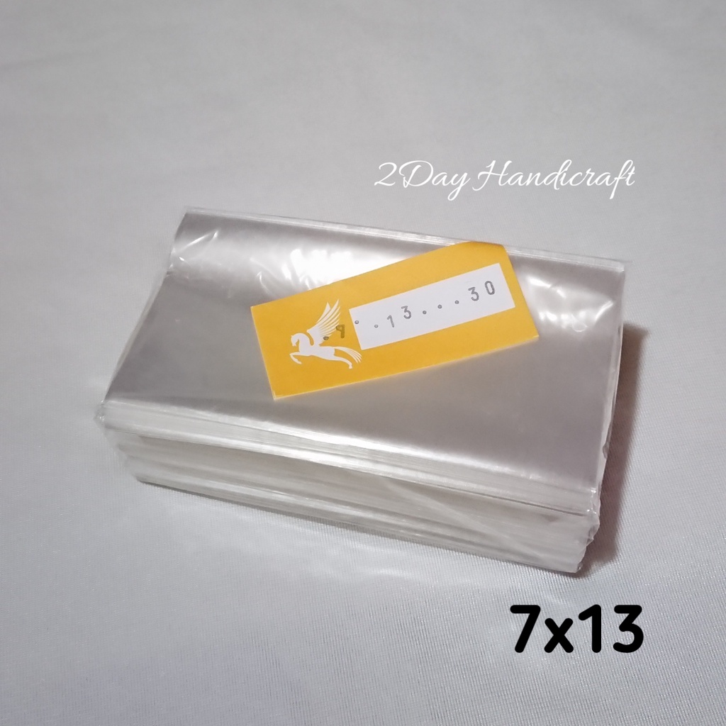 250gr Plastik OPP 7x13 - Plastik OPP Tanpa Lem - Plastik Kemasan Bening