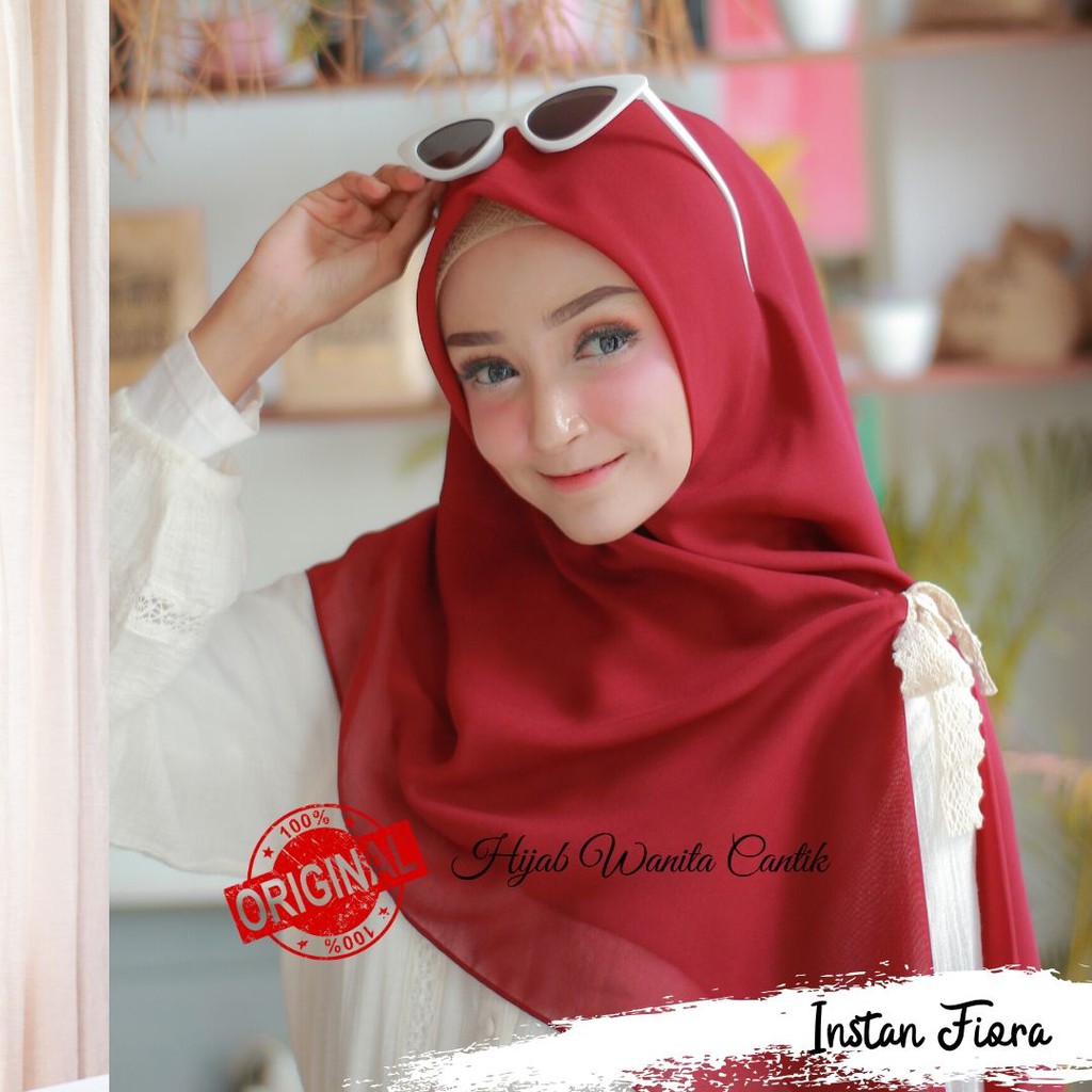 Hijabwanitacantik - Hijab Instan Fiora | Hijab Instan | Jilbab Instan Voal-8