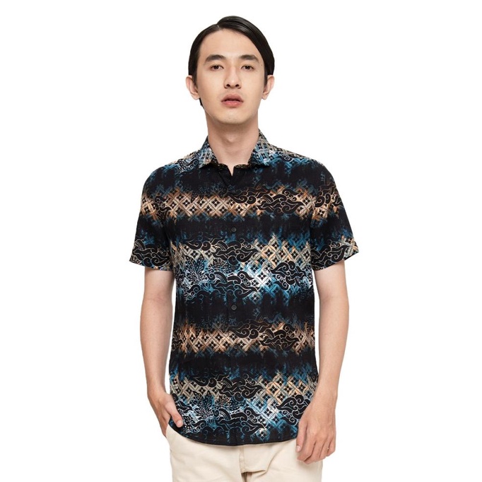 MANZONE KEMEJA PENDEK BATIK MAHATMA