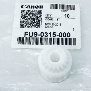 

Gear 18T Mesin Fotokopi Canon IRA 6075/6275 FU9-0315-000 Original